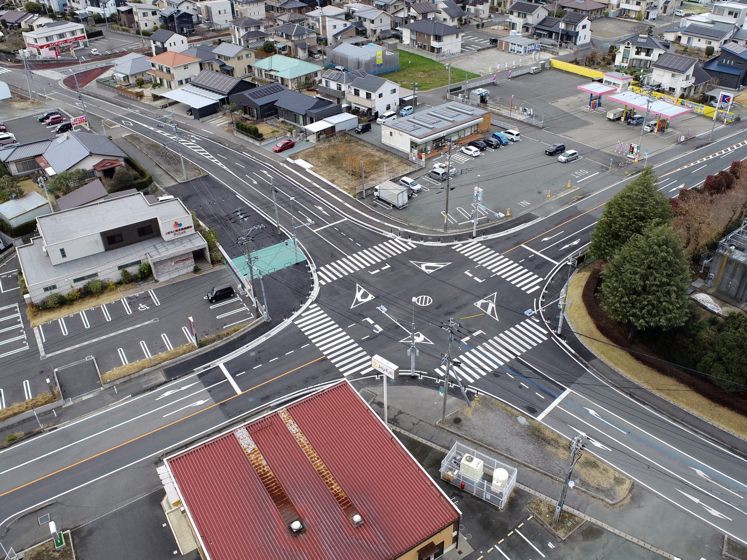 都市計画道路パイン通り線（2・3工区）道路改良工事